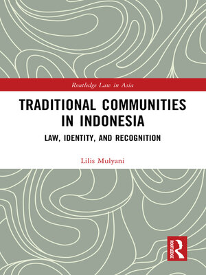cover image of Traditional Communities in Indonesia